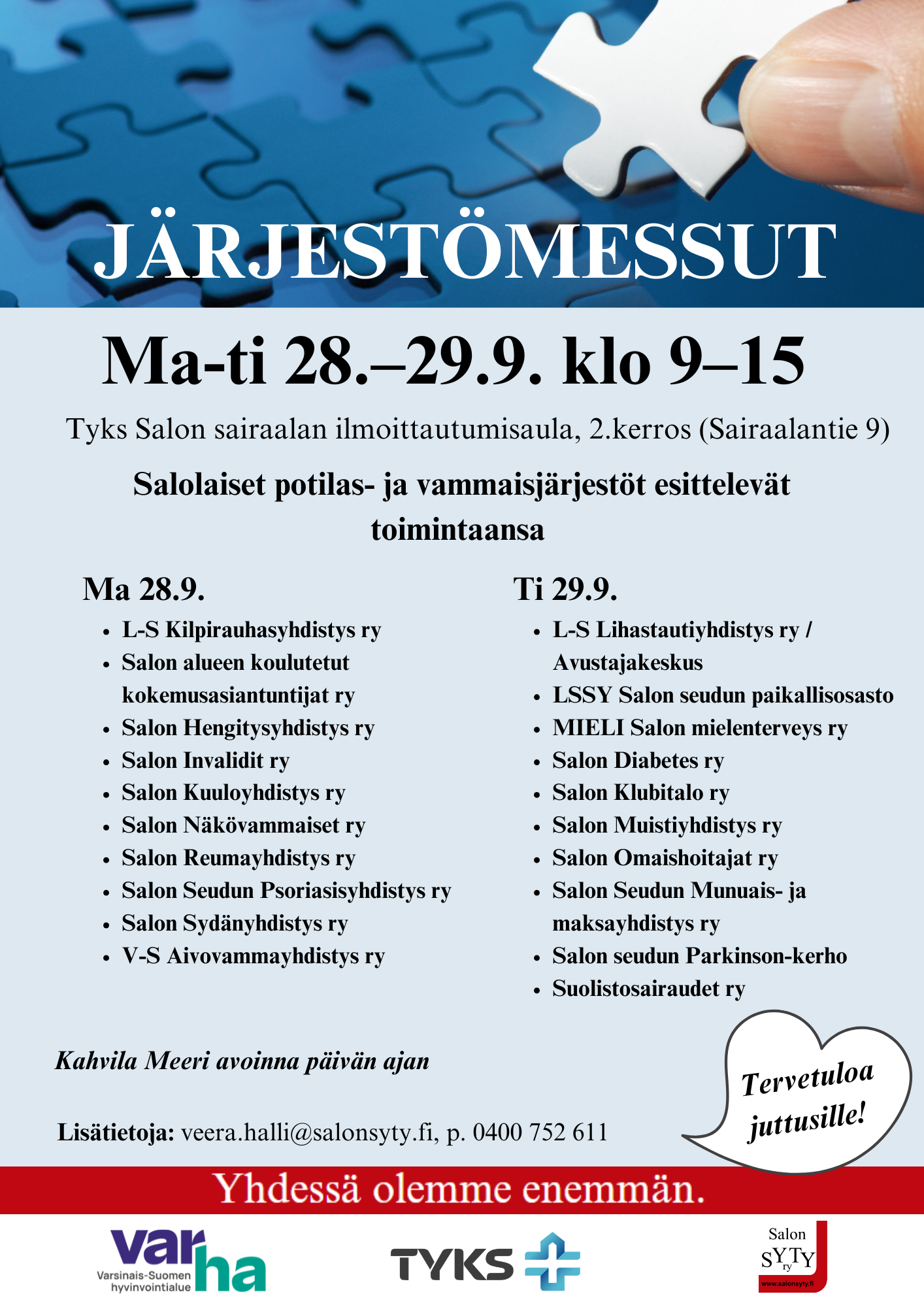 Messujen mainos.